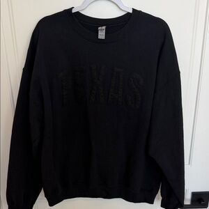 Gildan Black Texas Women's Sweatshirt